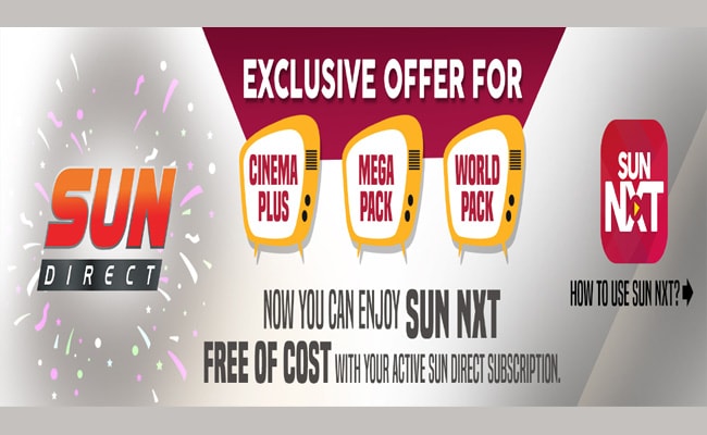 Sun NXT Free Subscription for Sun Direct Customers