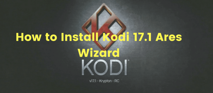 Install Kodi 17.1 Ares Wizard & get Pin using http://bit.ly/build_pin